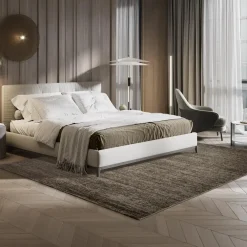 Vloerkleden|Laagpolige Vloerkleden-Muratap Relax Oslo - Laagpolig Effen Vloerkleed - Bruin - 160x230 CM