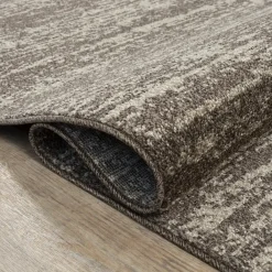Vloerkleden|Laagpolige Vloerkleden-Muratap Relax Oslo - Laagpolig Effen Vloerkleed - Bruin - 160x230 CM