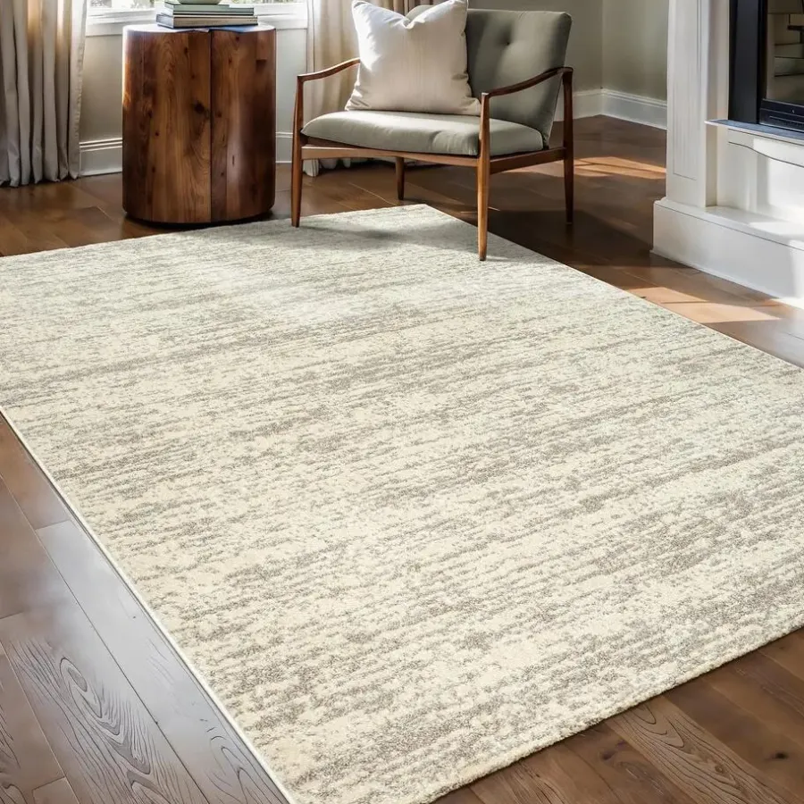 Muratap Relax Oslo - Laagpolig Effen Vloerkleed - Creme - 120x170 CM