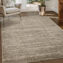 Muratap Relax Oslo - Laagpolig Effen Vloerkleed - Beige - 250x250 CM Vierkant