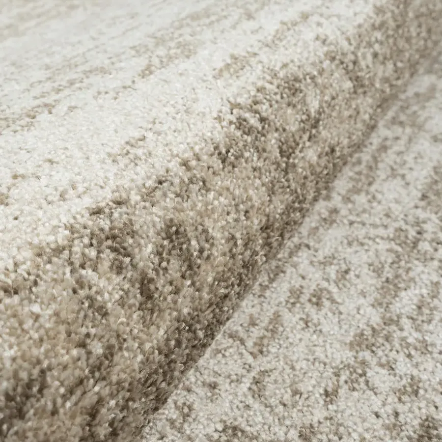 Muratap Relax Oslo - Laagpolig Effen Vloerkleed - Beige - 250x250 CM Vierkant