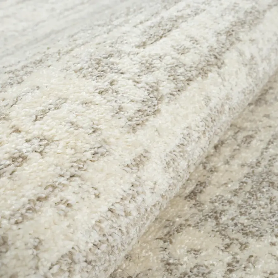 Vloerkleden|Laagpolige Vloerkleden-Muratap Relax Oslo - Laagpolig Effen Vloerkleed - Creme - 200x290 CM