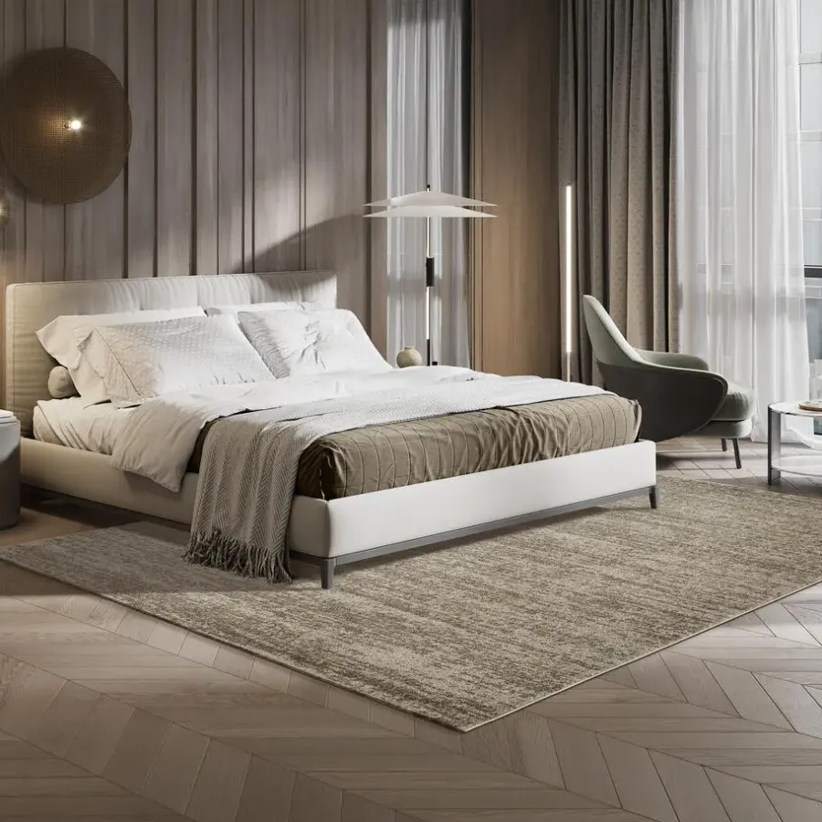 Muratap Relax Oslo - Laagpolig Effen Vloerkleed - Beige - 300x400 CM