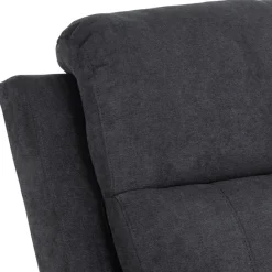 Fauteuils-Giga Living Relaxfauteuil Donkergrijs - 95x90x98cm - Verstelbaar - Rinda