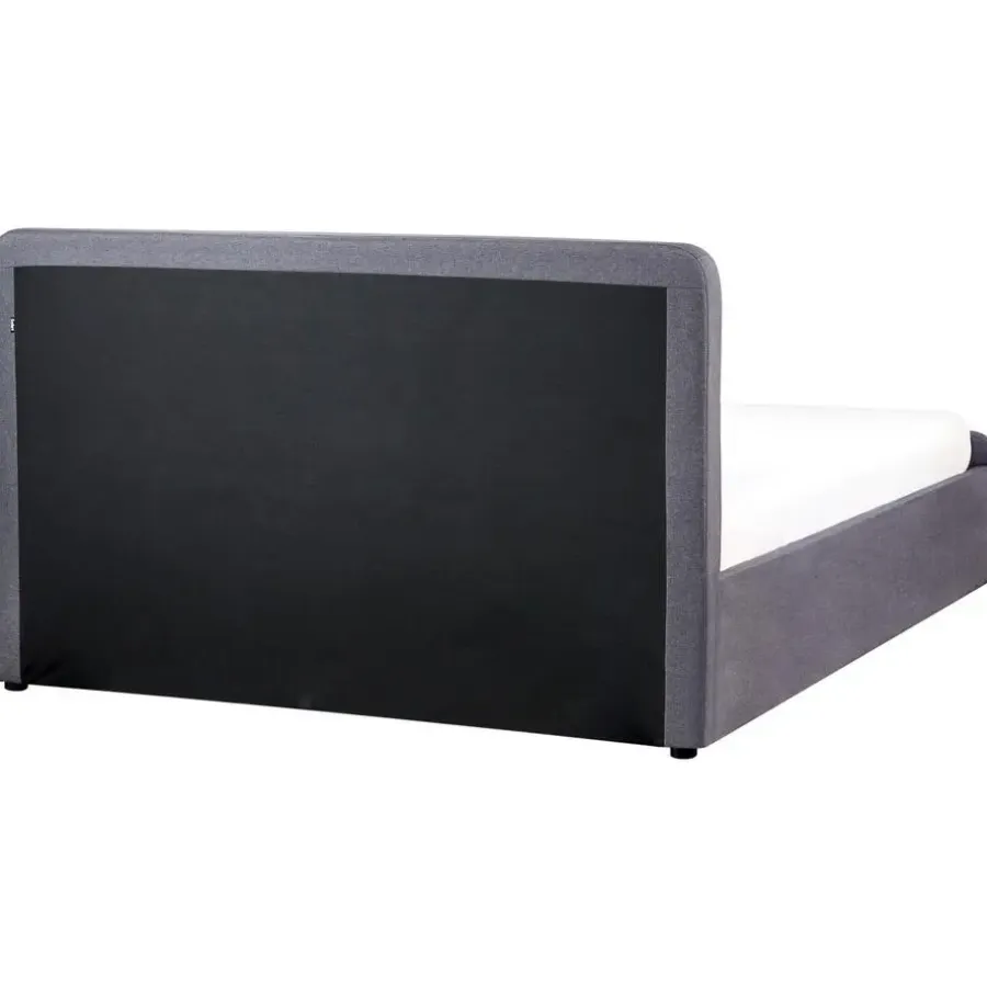 Beliani RENNES - Bed met opbergruimte - Grijs - 160x200 cm - Polyester