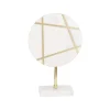 Beelden-Beliani RETHIMNO - Decoratie figuur - Wit - Marmer