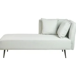 Loveseats-Beliani RIOM - Chaise longue - Mintgroen - Rechtszijdig - Stof