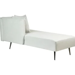 Loveseats-Beliani RIOM - Chaise longue - Mintgroen - Rechtszijdig - Stof