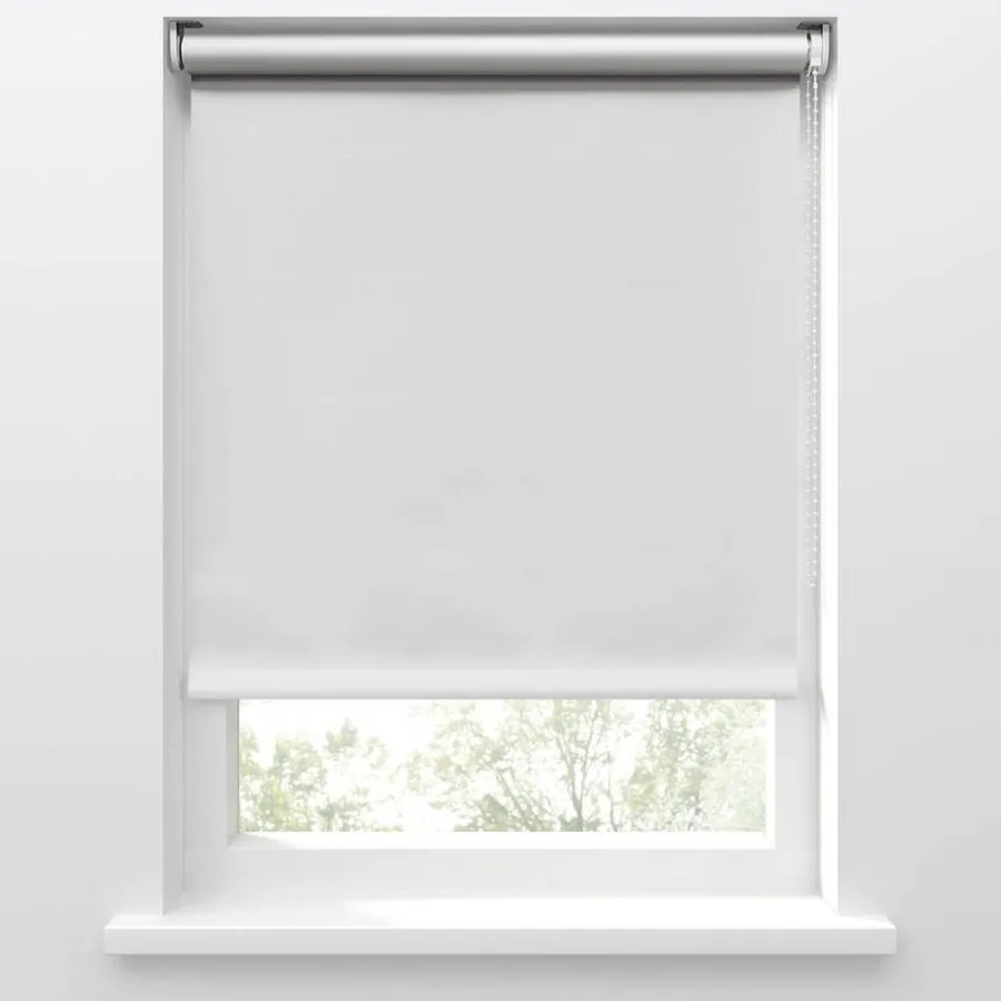 Leen Bakker Rolgordijn verduisterend sneeuwwit - 150x160 cm
