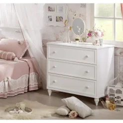 Ladekasten|Ladekasten-Leen Bakker Romance commode kinderladekast meisjes