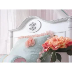 Kinderbedden-Merkloos Romantic twijfelaar meisjes bed 200 x 120 cm