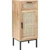 Leen Bakker ROSELL - Staande badkamerkast - Lichthout - 40 x 92 cm - Vezelplaat