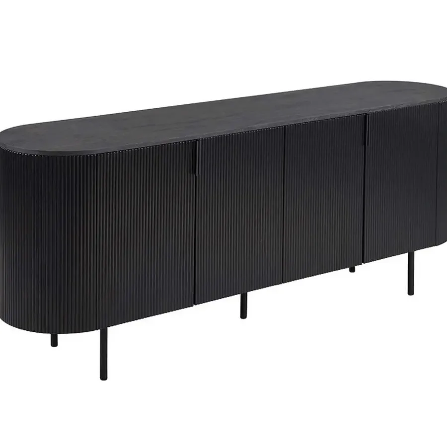 Rousseau Dressoir Lagos - 200 x 45 x 80 cm - Donkerbruin