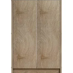 Rousseau Lilly' Sonoma Schoenenkast - 2 Deurs Spaanplaat - H90 x B60 x D35 cm