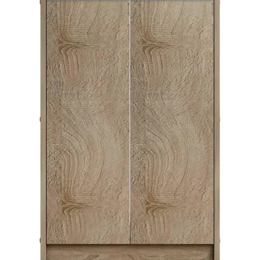 Rousseau Lilly' Sonoma Schoenenkast - 2 Deurs Spaanplaat - H90 x B60 x D35 cm
