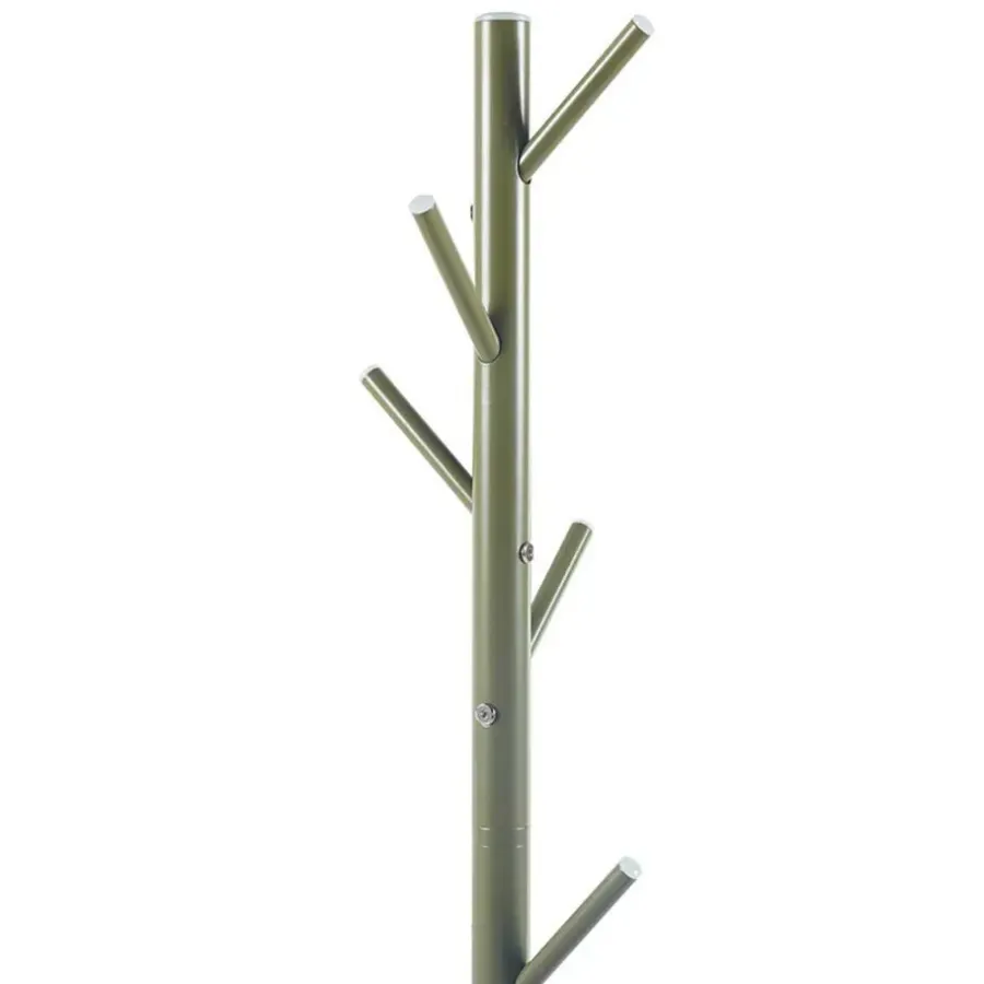 Kapstokken-Rousseau Staande kapstok Kassie - Ø48 x 174 cm - Groen / Metaal