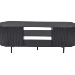 Tv Meubels-Rousseau tv-meubel Lagos - 160 x 45 x 58 cm - Donkerbruin