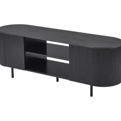 Tv Meubels-Rousseau tv-meubel Lagos - 160 x 45 x 58 cm - Donkerbruin