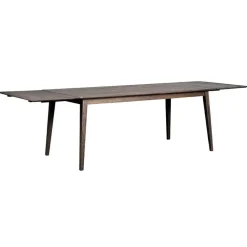 Leen Bakker Rowico Home Filippa Houten Eettafel Verlengbaar 180 cm - Donker Eiken