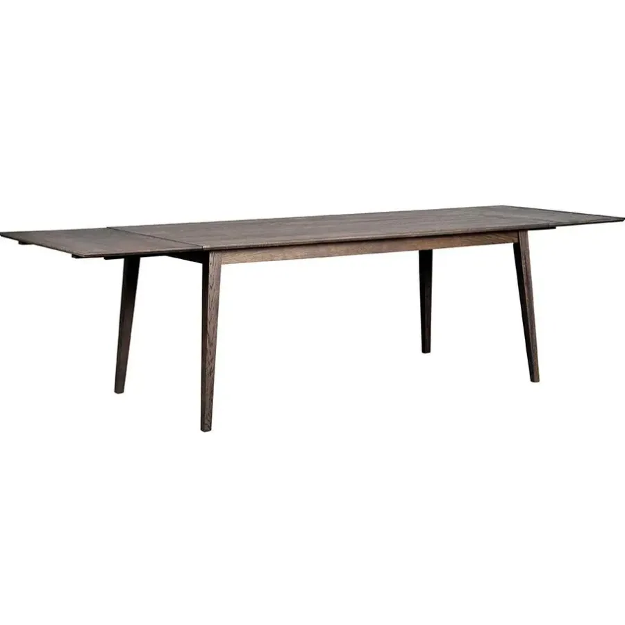 Leen Bakker Rowico Home Filippa Houten Eettafel Verlengbaar 180 cm - Donker Eiken