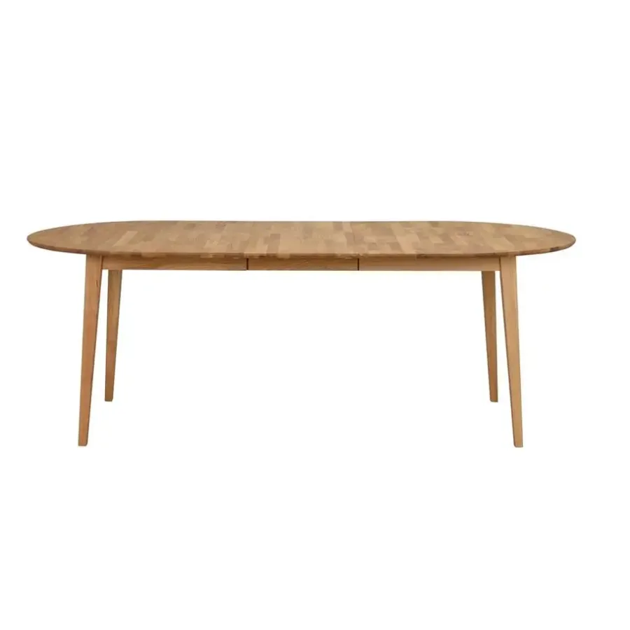 Leen Bakker Rowico Home Filippa Uitschuifbare Eettafel Ovaal 170 cm - Naturel