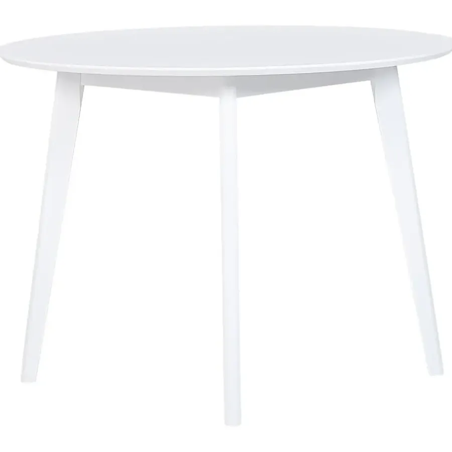 Beliani ROXBY - Eettafel - Wit - 100 x 100 cm - MDF