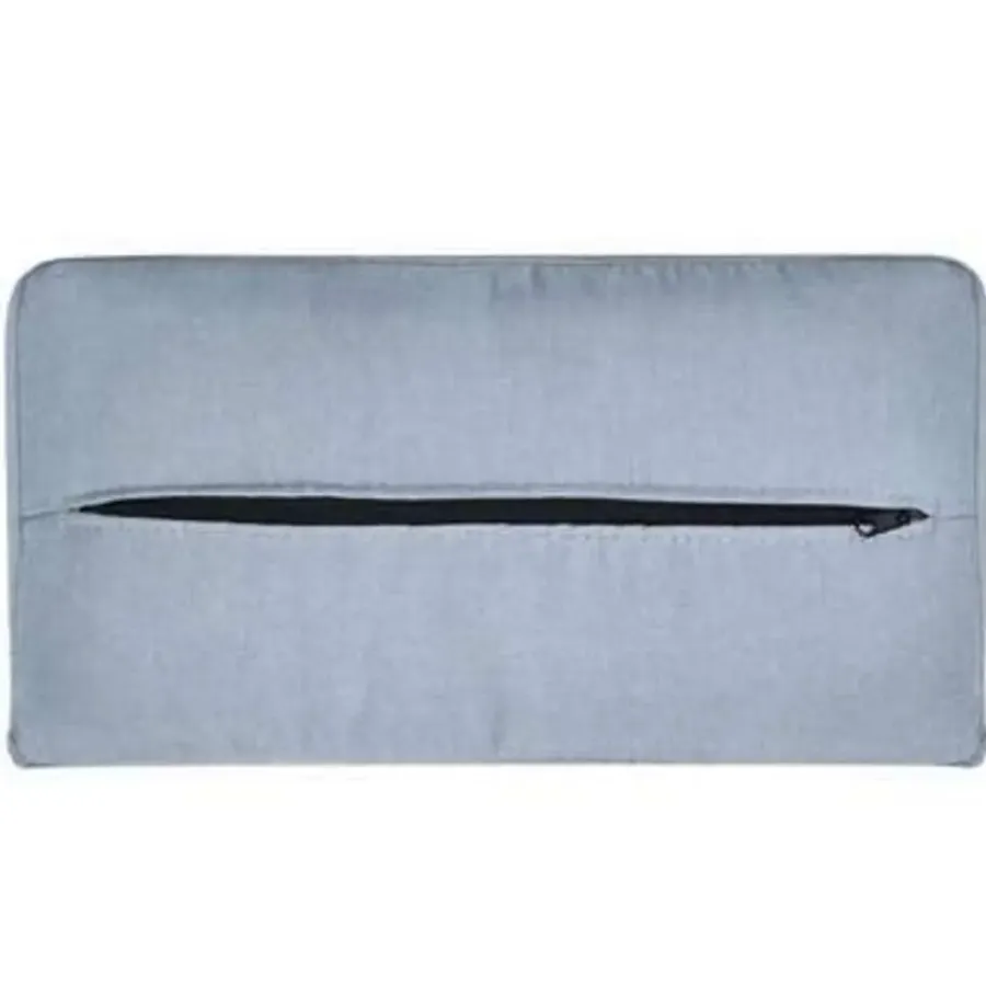 Beliani ROXEN - Slaapbank 3-zits - Grijs - Polyester
