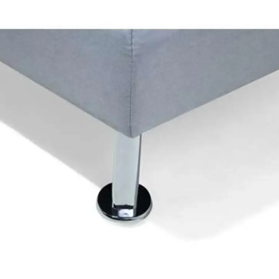 Beliani ROXEN - Slaapbank 3-zits - Grijs - Polyester