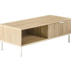 Leen Bakker ROYALLA - Salontafel - Lichtbruin - MDF