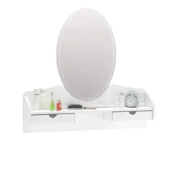 Ladekasten|Ladekasten-Leen Bakker Rustic commode ladekast wit compleet meisjeskamer
