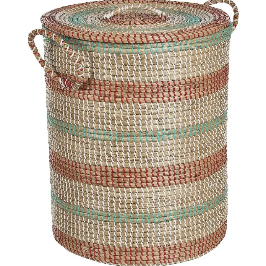 Opbergmanden-Beliani SADEC - Opbergmand - Natuurlijk - Zeegras