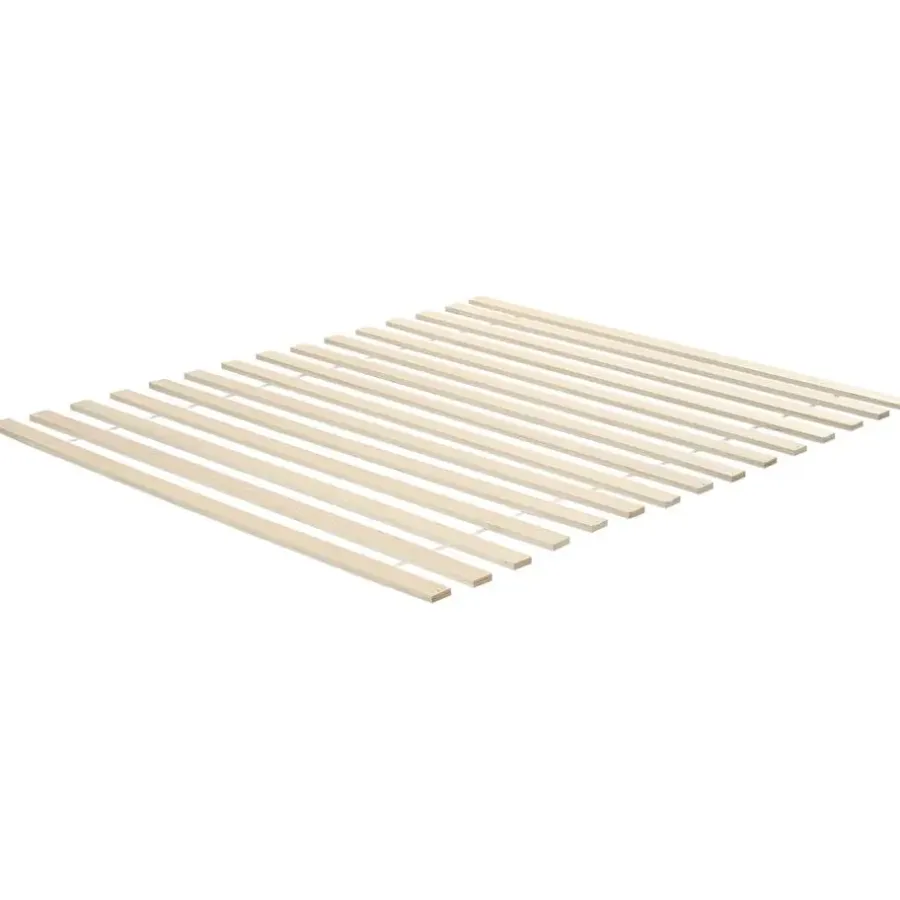 Beliani SALERNAS - Tweepersoonsbed - Zwart - 140 x 200 cm - Dennenhout