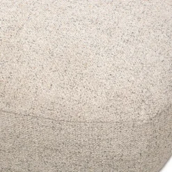 Nordlys Salonstoel Swivel van metaal en beige fluweel