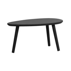 Salontafels-Leen Bakker Salontafel Arvin - zwart - 35x70x35 cm