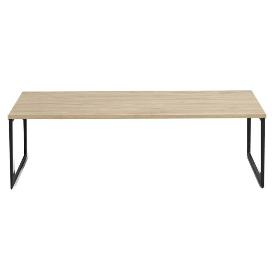 Leen Bakker Salontafel Lucca - naturelkleur - 34x118x67 cm