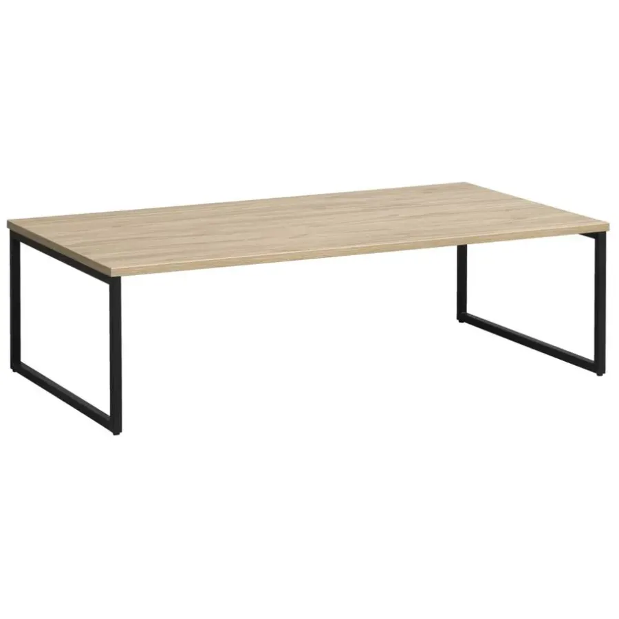 Leen Bakker Salontafel Lucca - naturelkleur - 34x118x67 cm