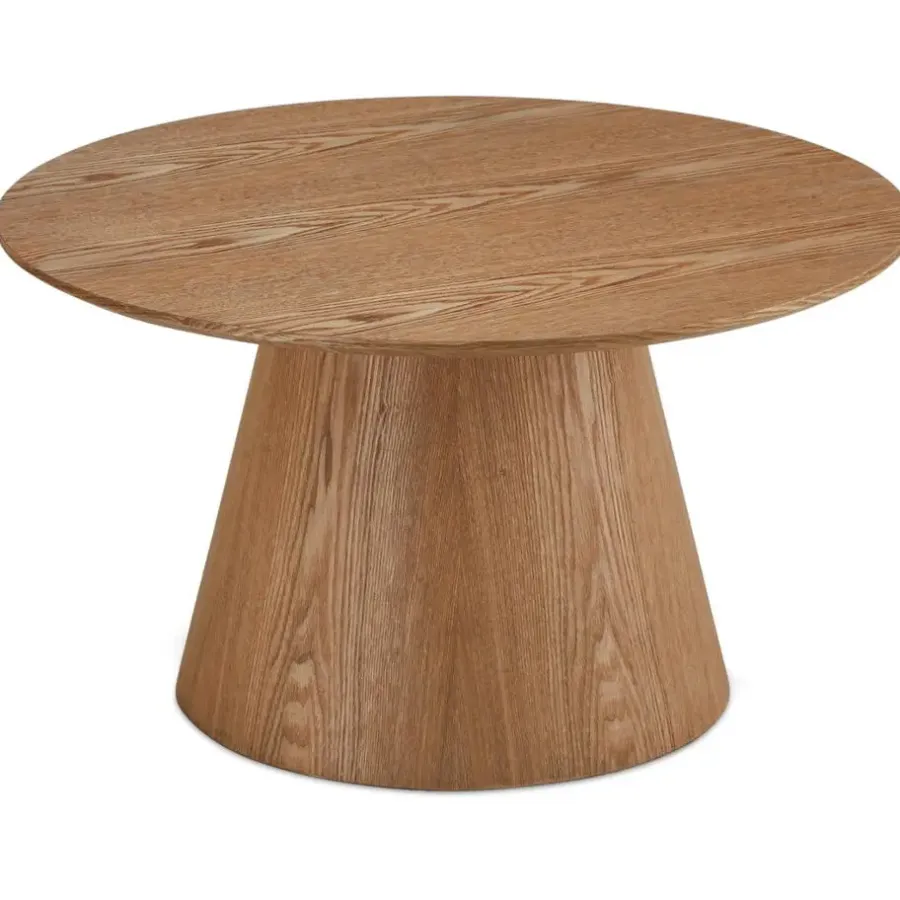 Salontafels-Giga Living Salontafel Naturel Eikenhout - 80x80x45cm - 13kg - Tango