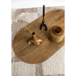 Salontafels-Leen Bakker Salontafel Olivier - mangohout - 100x50x40 cm