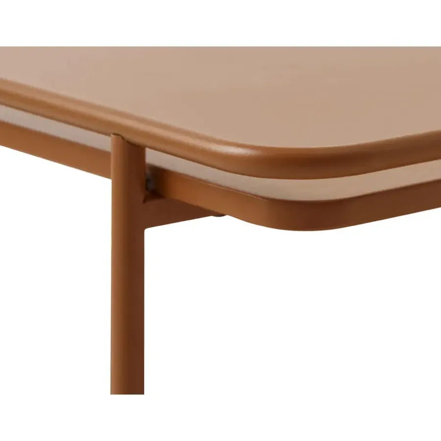 Giga Living Salontafel Terra Metaal - 75x75x34,3cm - Yuba