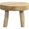 Leen Bakker Salontafel Tjeu - naturel - 43xØ60 cm