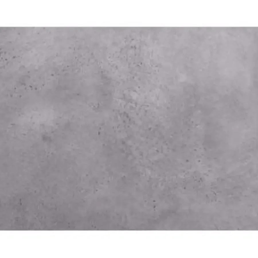 Rechthoekige Eettafels-Beliani SANTIAGO - Eettafel - Grijs - 80 x 160 cm - Vezelplaat