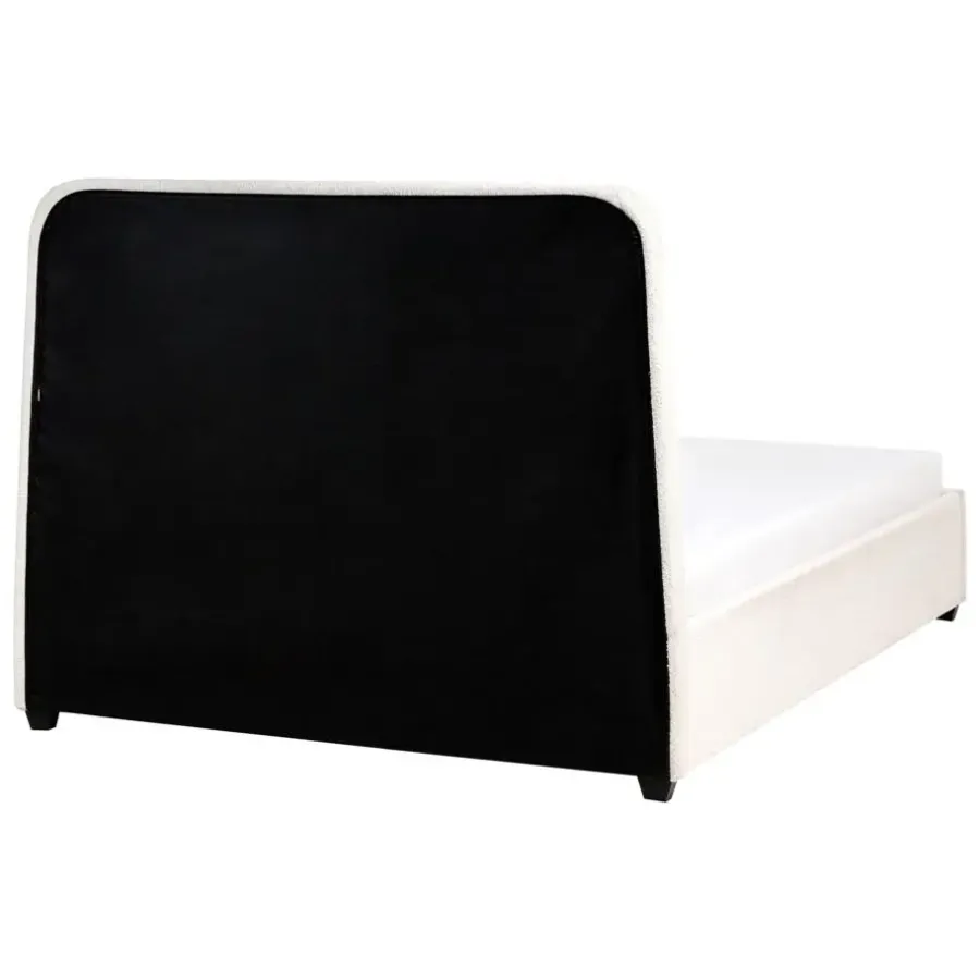 Leen Bakker SARDENT - Tweepersoonsbed - Off-white - 140 x 200 cm - Bouclé