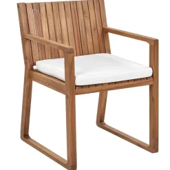 Beliani SASSARI - Tuinkussen - Wit - 46 x 46 cm - Polyester