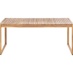 Beliani SASSARI II - Tuintafel - Lichte houtkleur - 90 x 180 cm - Acaciahout