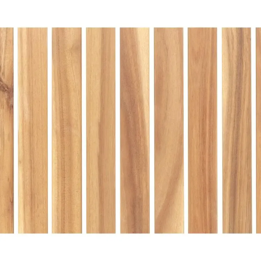 Beliani SASSARI II - Tuintafel - Lichte houtkleur - 90 x 180 cm - Acaciahout