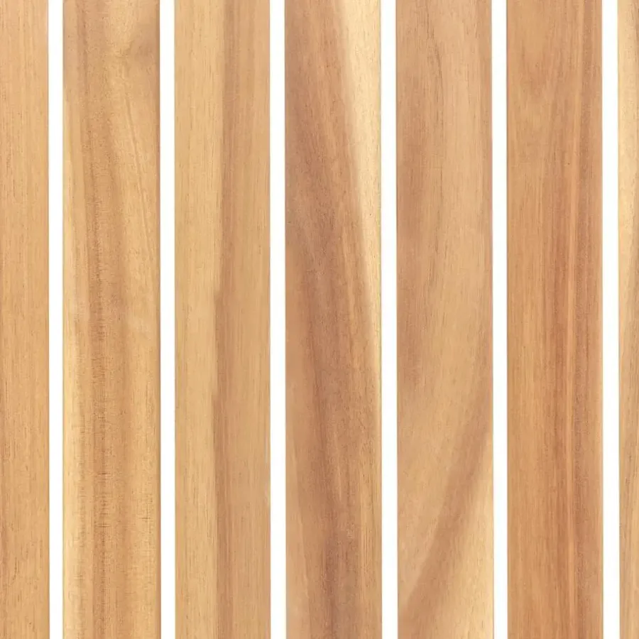 Beliani SASSARI II - Tuintafel - Lichte houtkleur - 90 x 180 cm - Acaciahout