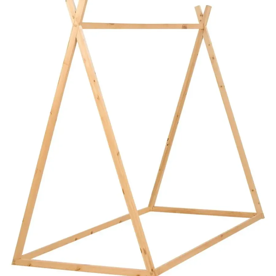 Beliani SAURAT - Kinderbed - Lichthout - 90 x 200 cm - Dennenhout
