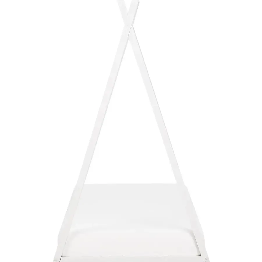 Beliani SAURAT - Kinderbed - Wit - 90 x 200 cm - Dennenhout