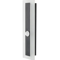 Wandlampen-Beliani SAVANE - Wandlamp - Zwart - 30 cm - Staal