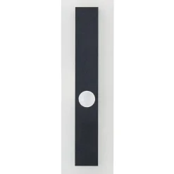 Wandlampen-Beliani SAVANE - Wandlamp - Zwart - 30 cm - Staal